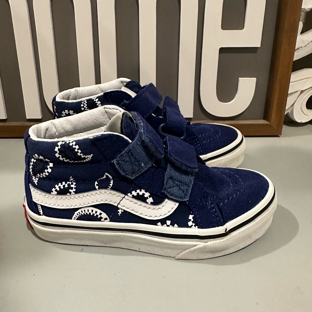 Boys Blue Vans
